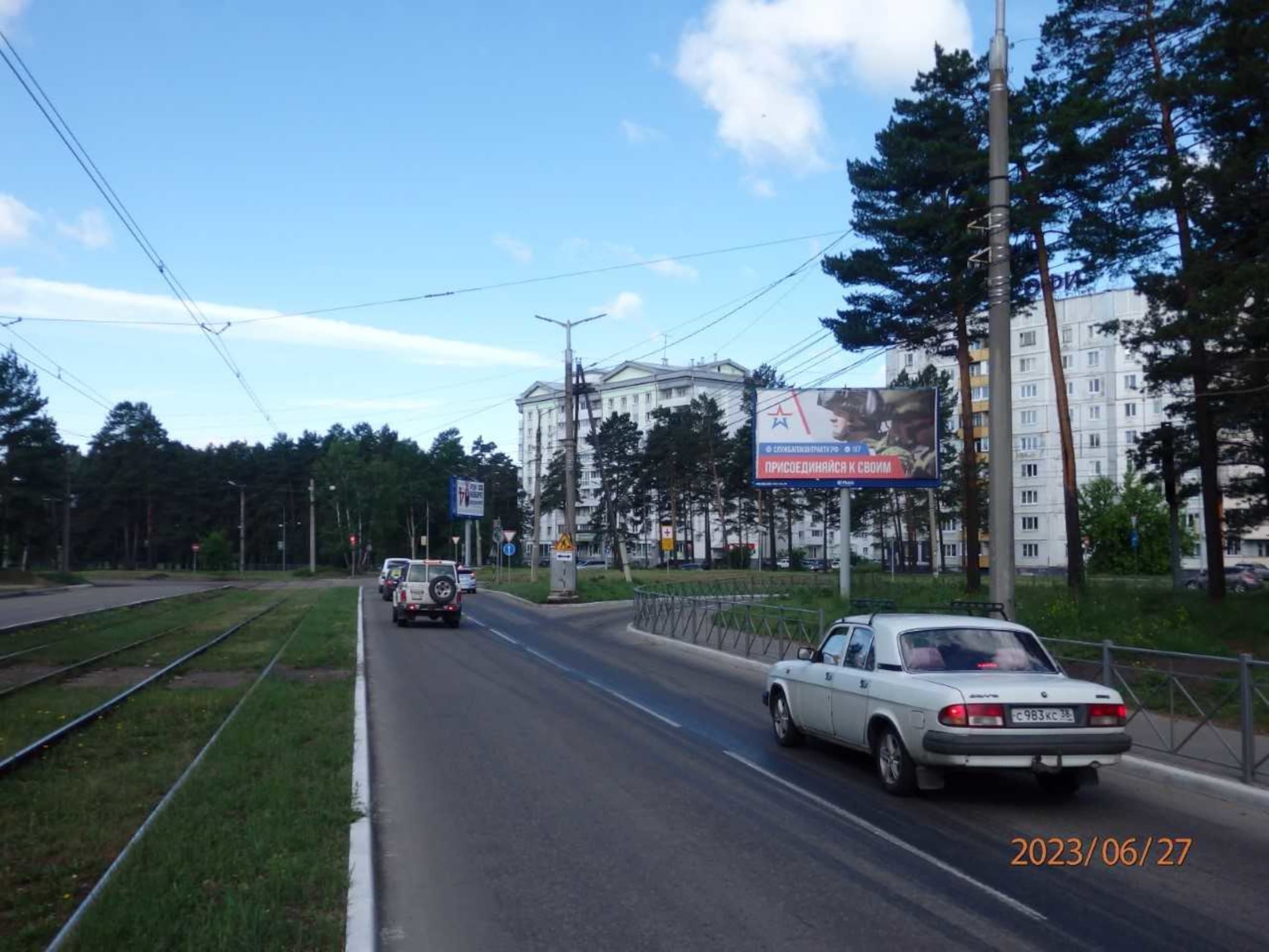 Реклама 3x6 по адресу Чайковского ул. / Ленинградский пр-т