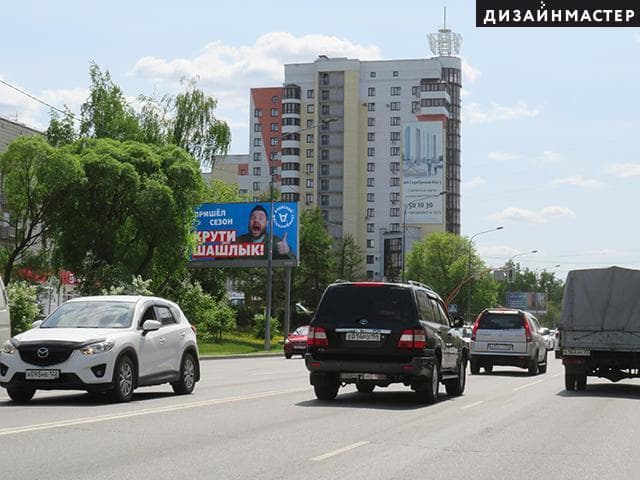 Барнаул. Строителей пр., напротив дома №24/1, сторона Б