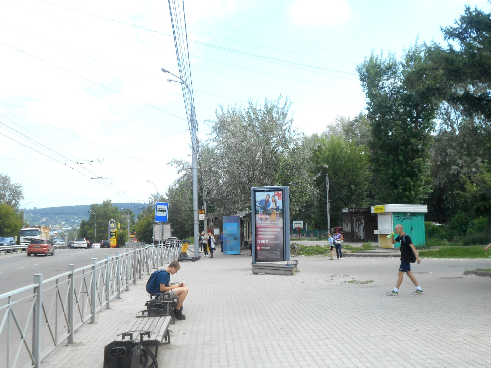 Реклама 1.4x3 по адресу Сергеева ул. / Рябикова бул.