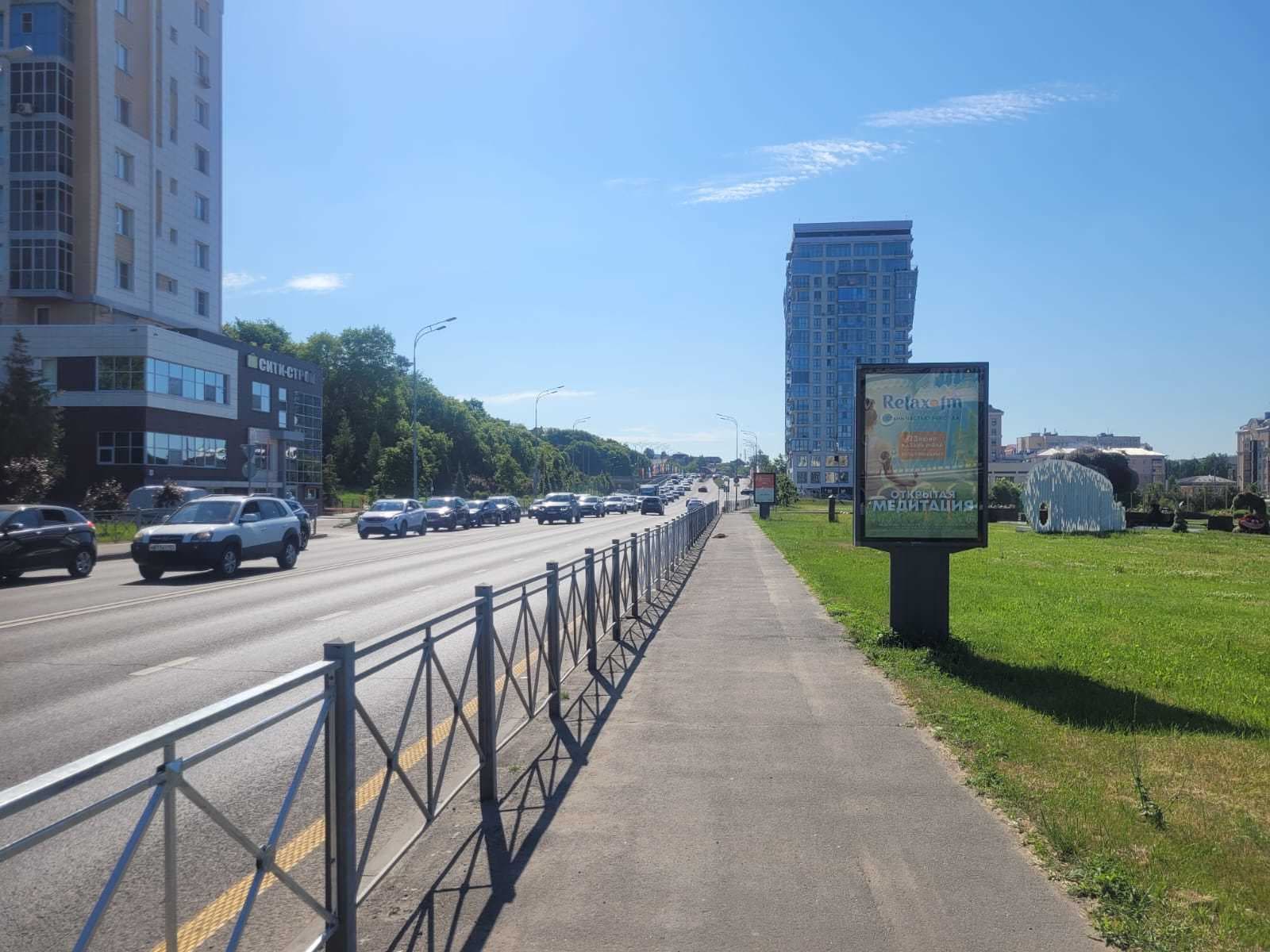 Казань. Тихомирнова ул. ("Театр Кукол") из центра поз.2, сторона А