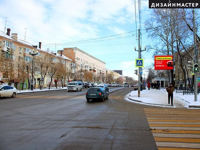 Реклама 2.7x3.7 по адресу Ленина ул., 50, Постышева ул.