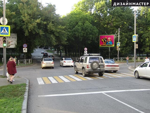 Реклама 2.7x3.7 по адресу Волочаевская ул., Амурский бул.,