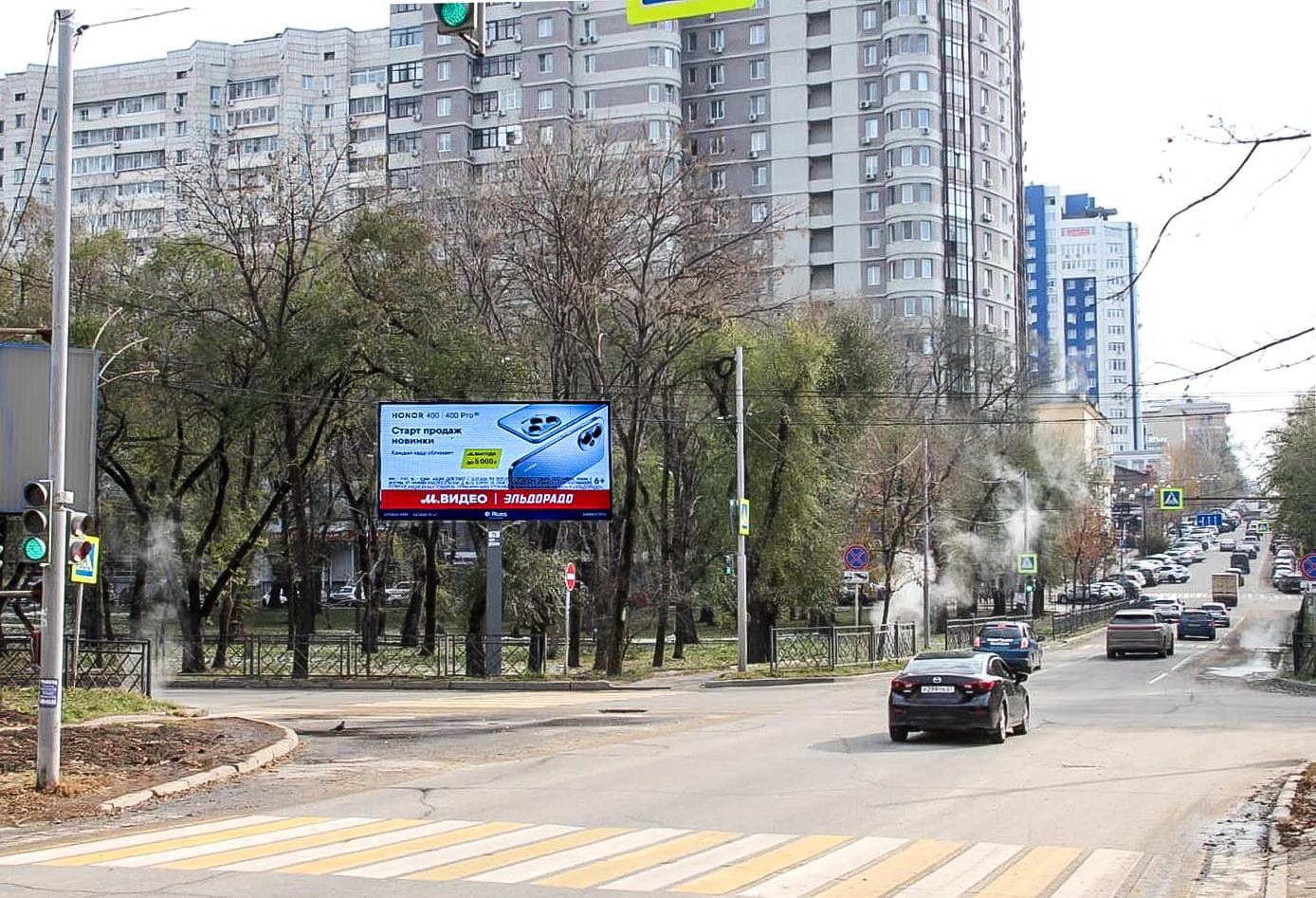 Хабаровск. Амурский бр-Дзержинского ул., сторона А1