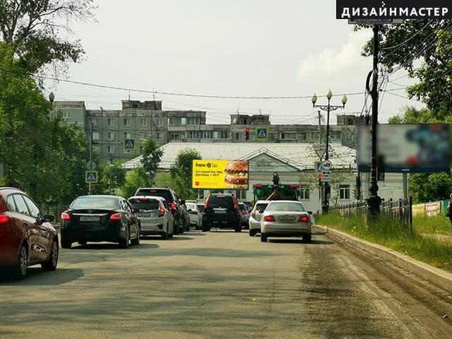 Хабаровск. К. Маркса, 95/ Промышленная - ТЦ "Большая Медведица", сторона А1