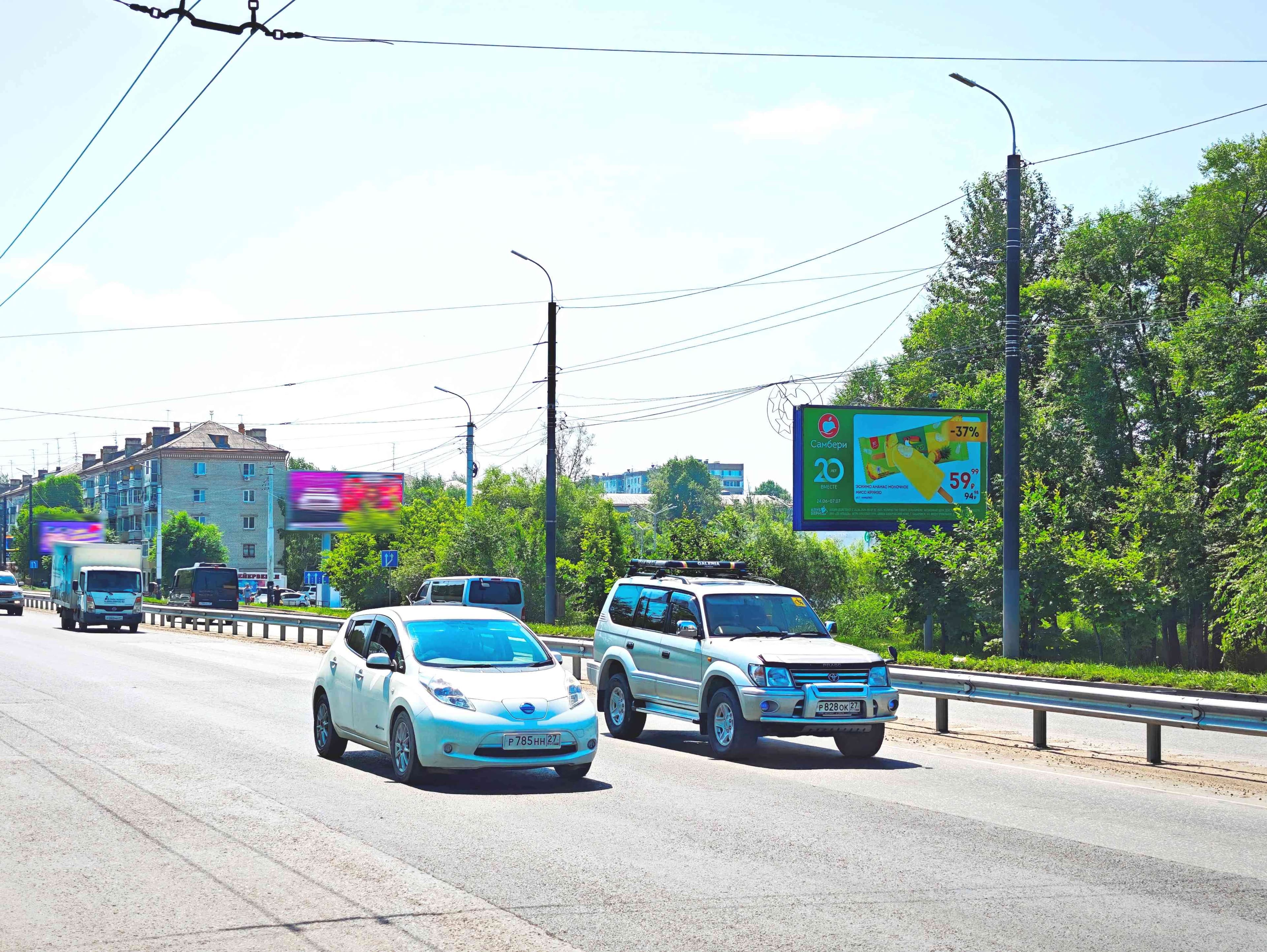 Хабаровск. Краснореченская ул.-Судоверфь, сторона А