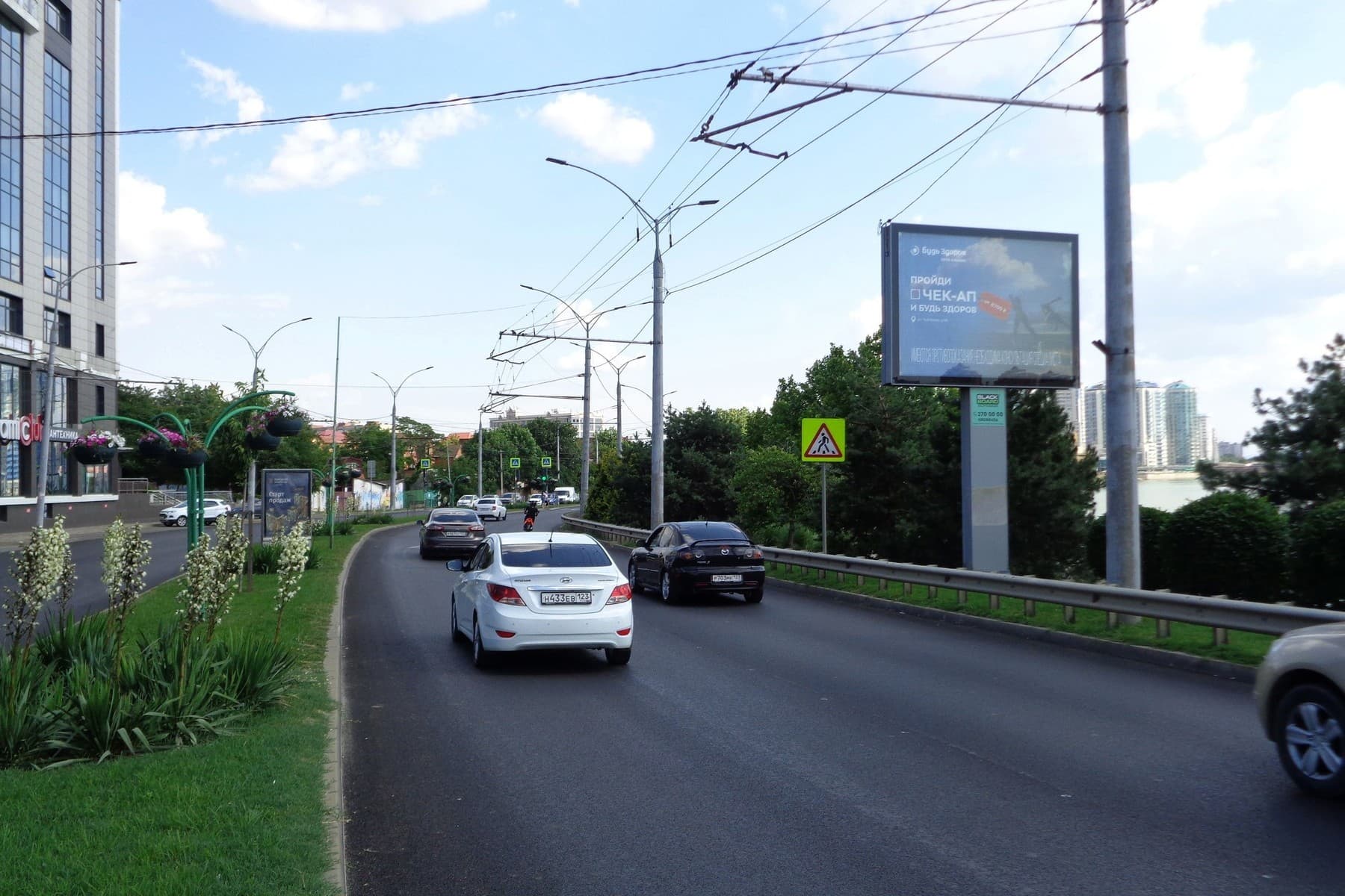 Реклама 2.7x3.7 по адресу Кубанская наб., 232