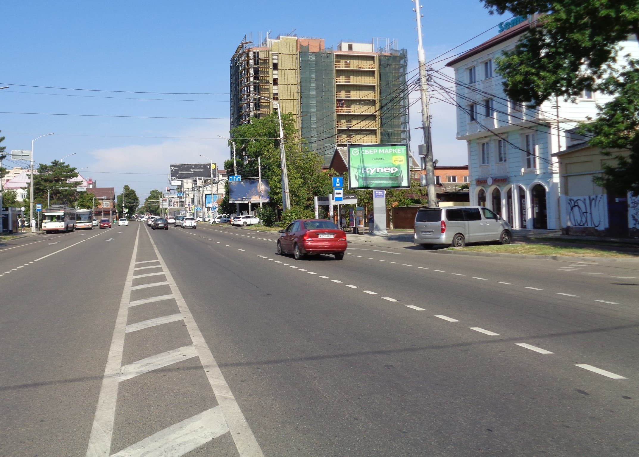 Краснодар. Северная ул., 245 (скроллер), сторона А2