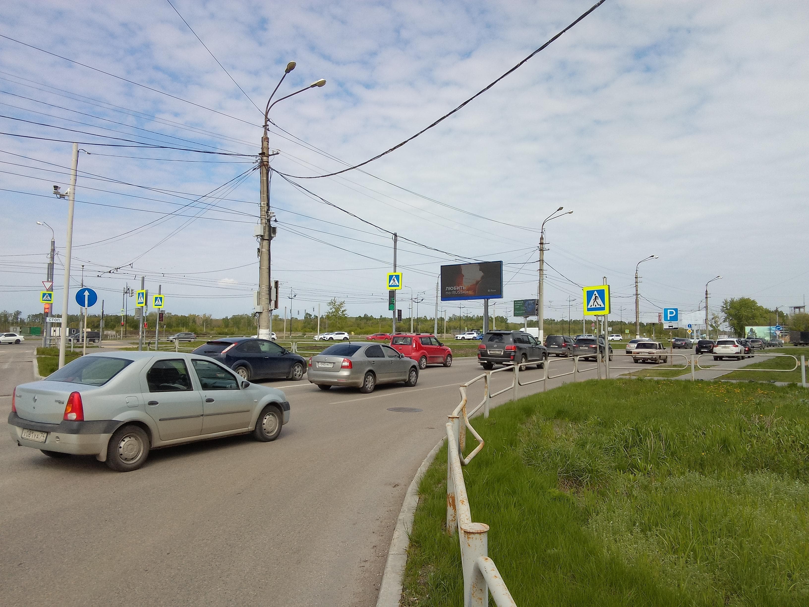 Реклама 3x6 по адресу Советская ул. 159 (из центра) (Digital)
