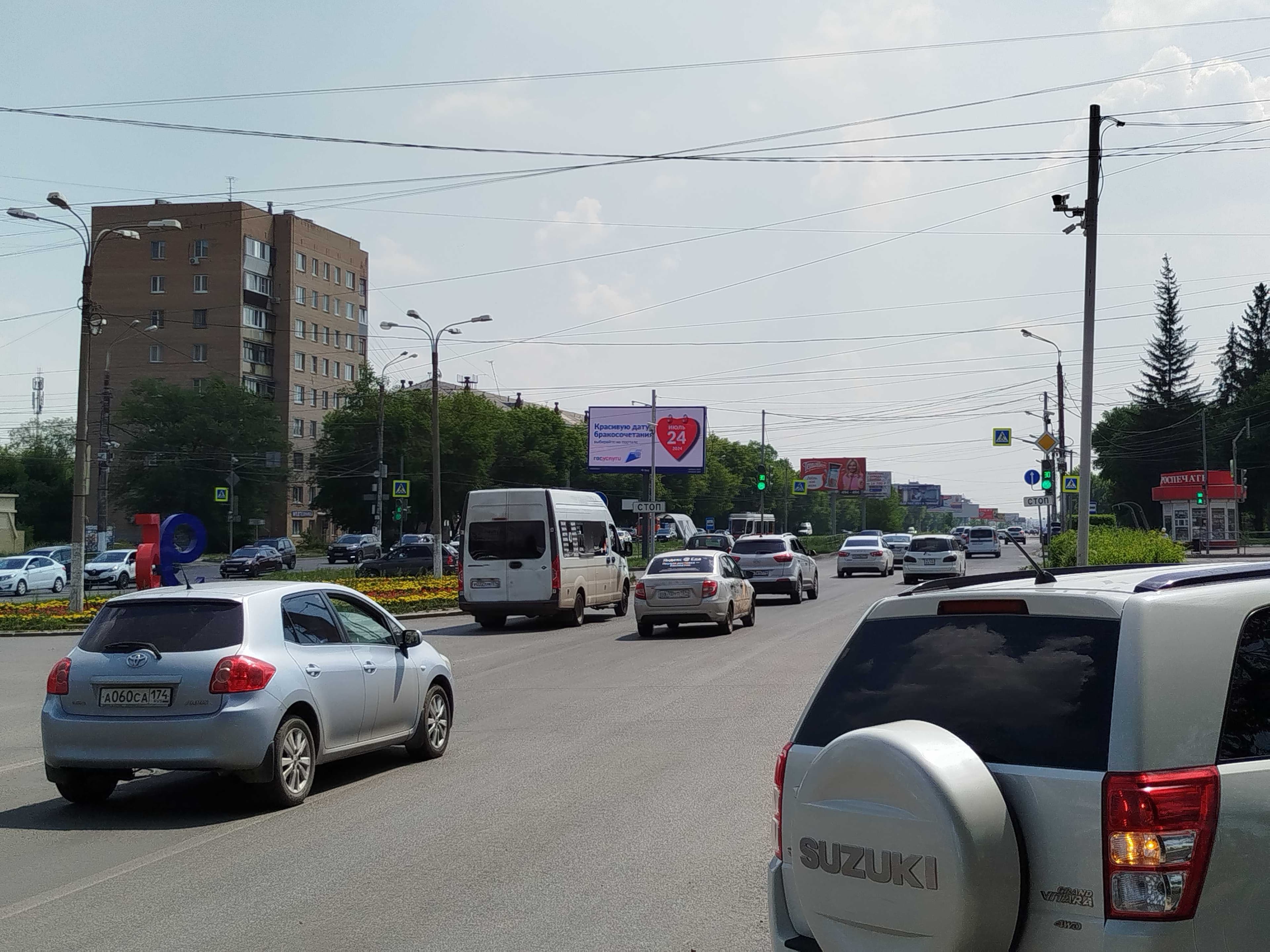 Реклама 3x6 по адресу Советская ул.  88 / Санаторная ул. р/п (Digital)