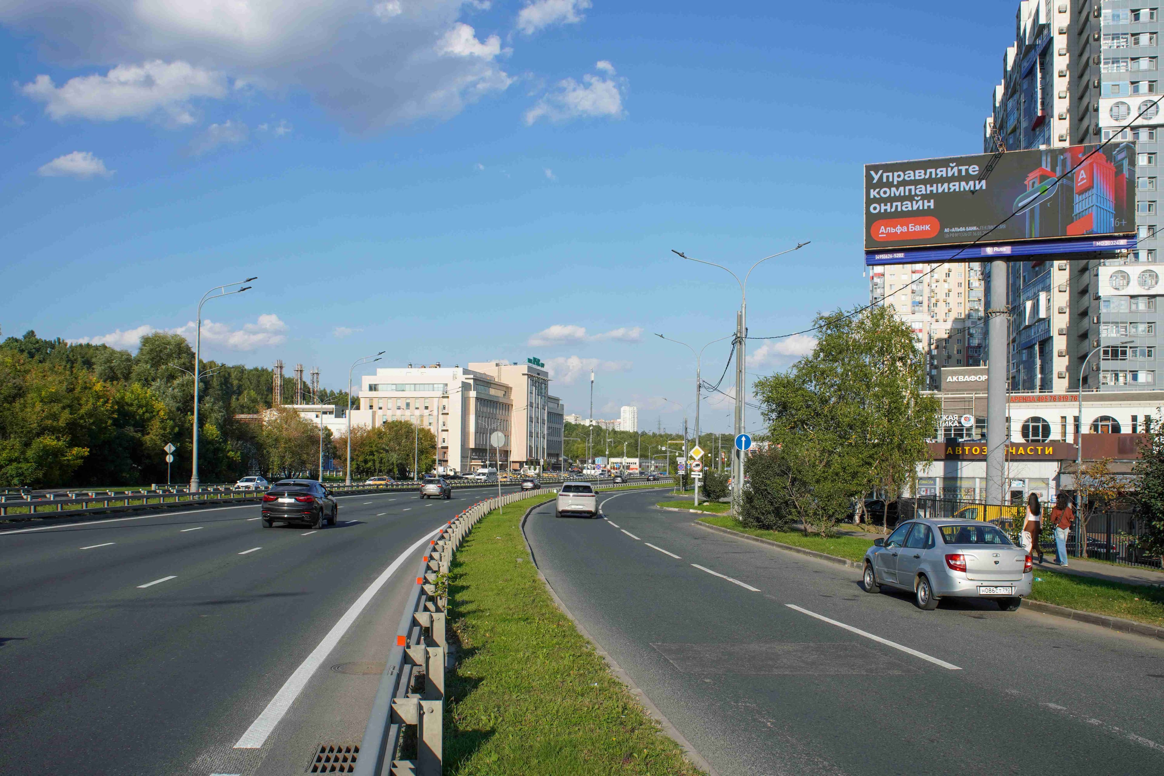 Московская область. Волоколамское шоссе,   1,9 км от МКАД, Красногорск, сторона А1