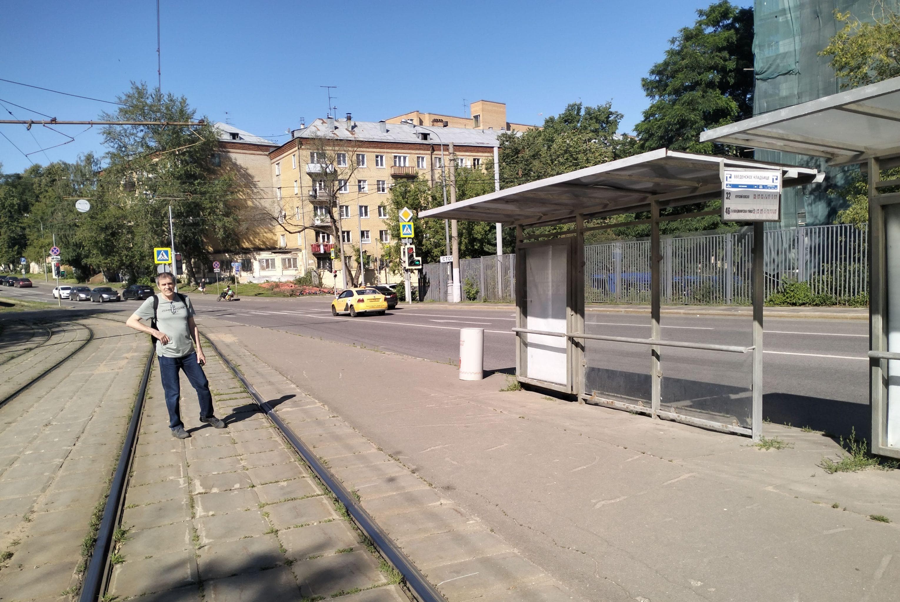 Москва. Госпитальный ул.  Вал, д.1А Введенское кладб. в/ц поз.2, сторона А