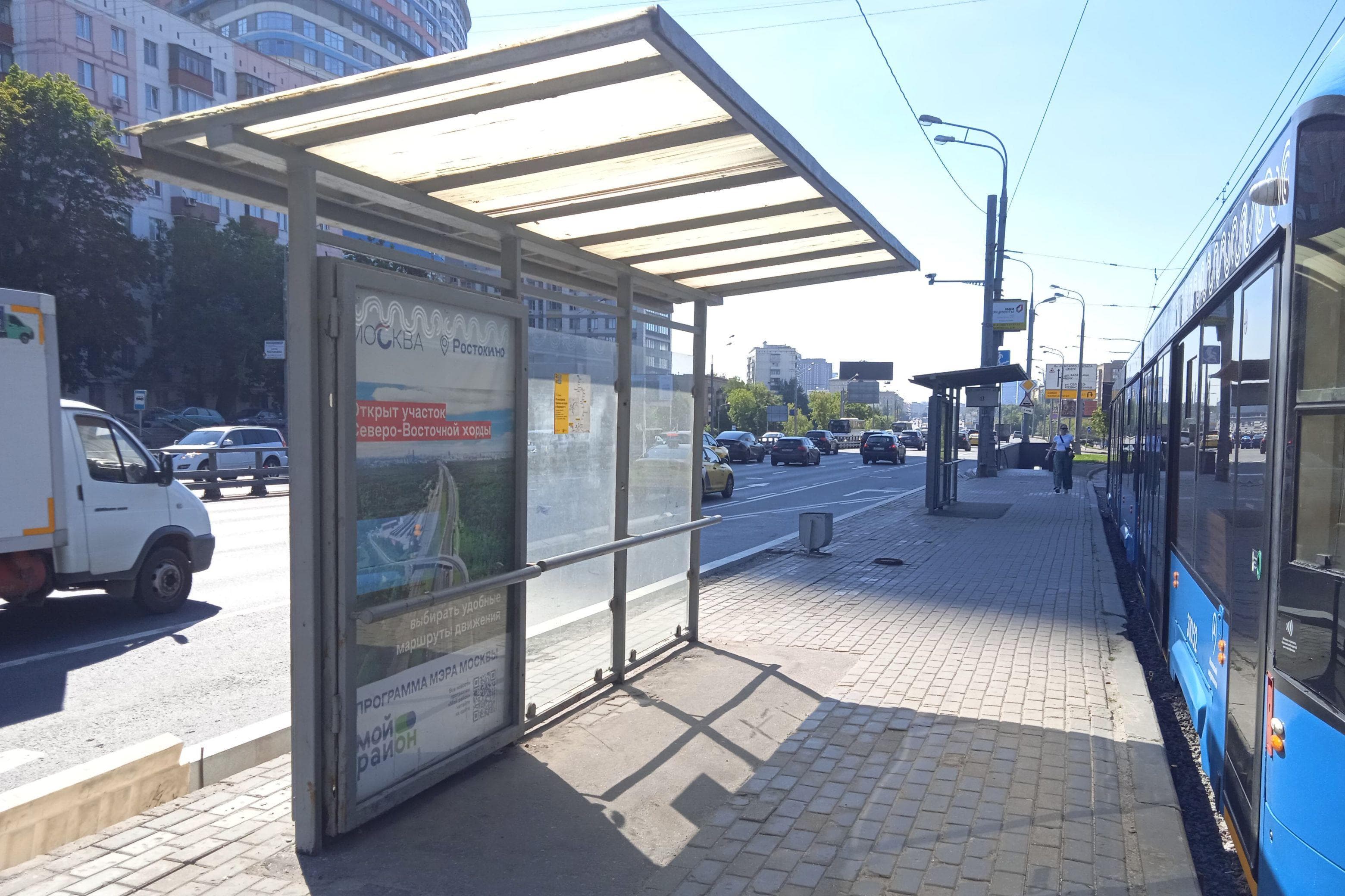 Москва. Мира просп., д.169, к.1 Ул. Докукина от/ц, сторона А