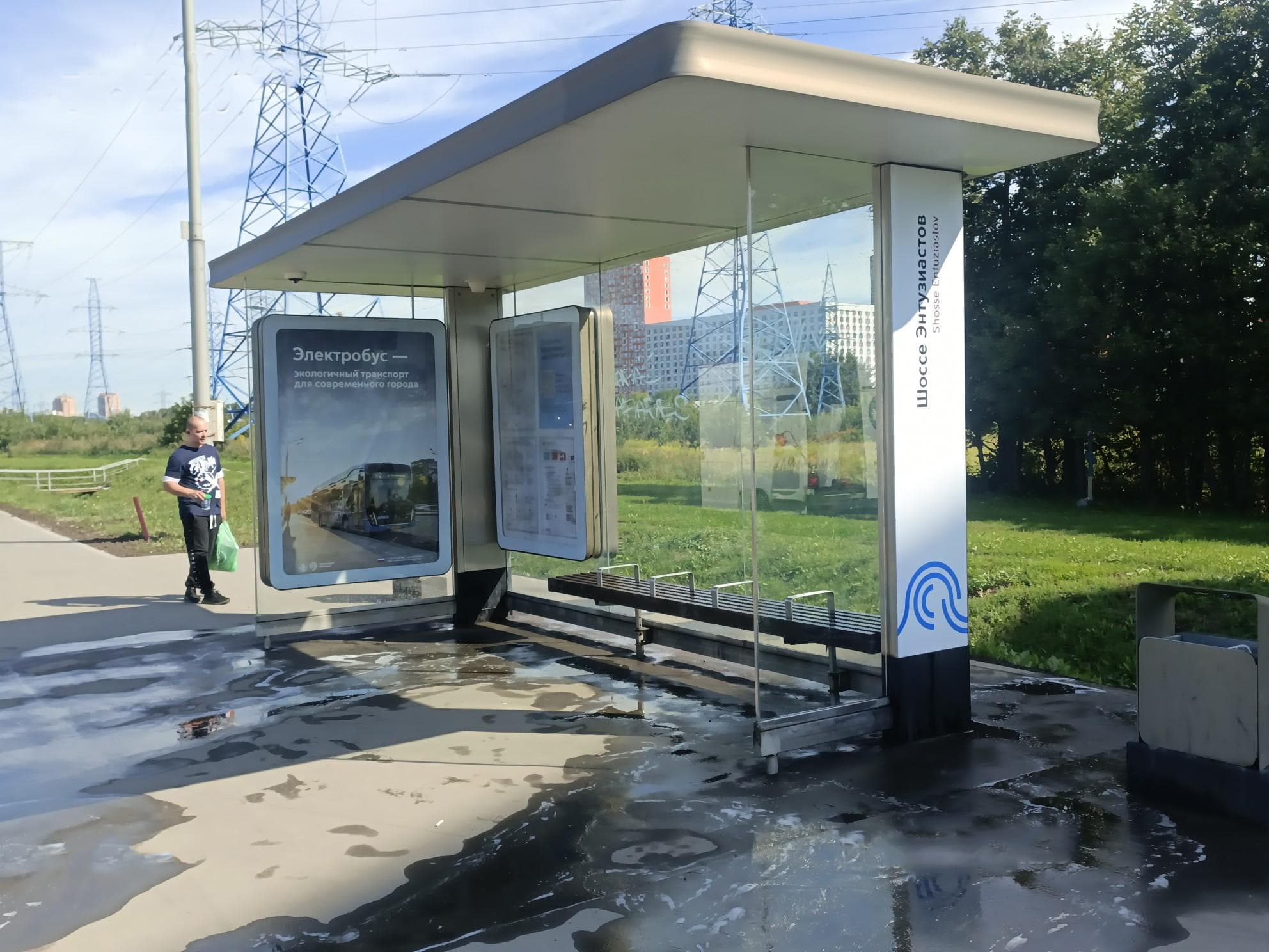 Москва. МКАД, 109 км, внешняя - ост. "Шоссе Энтузиастов", сторона А