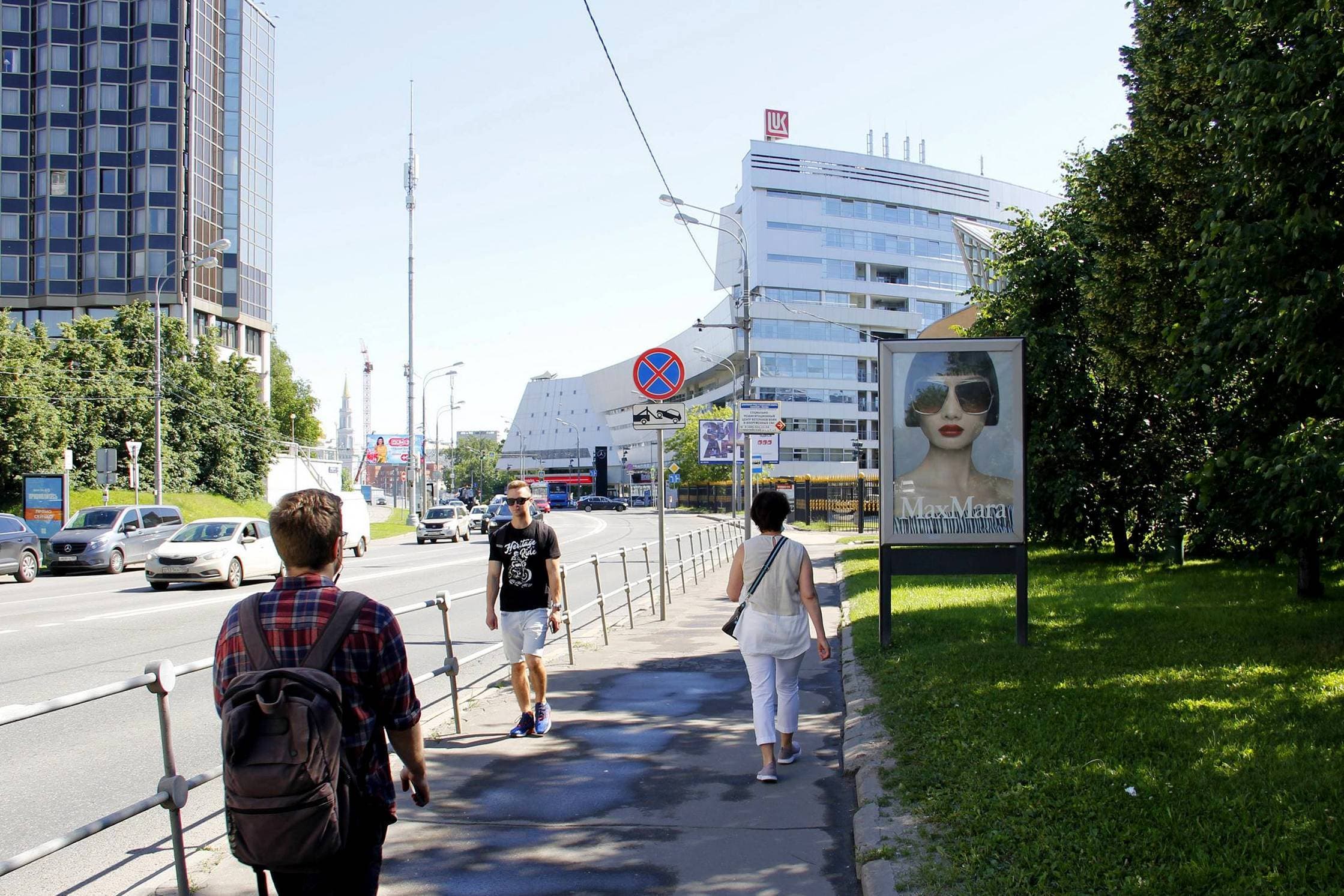 Москва. Олимпийский пр-т   7к1, сторона А