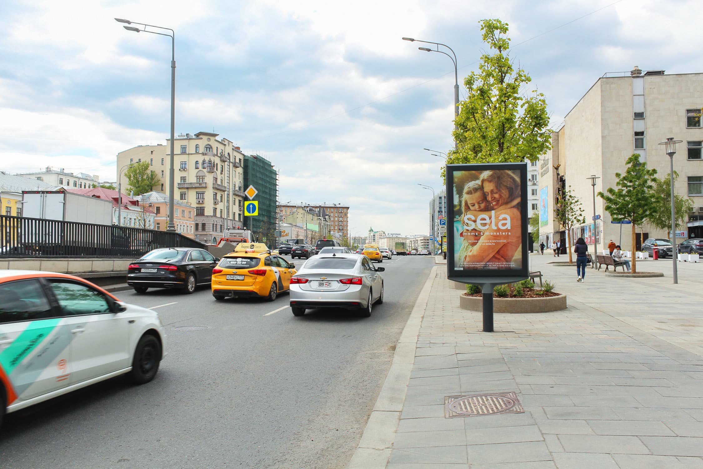 Москва. Садовая-Самотечная ул., д. 7с1 (роллер), сторона А1