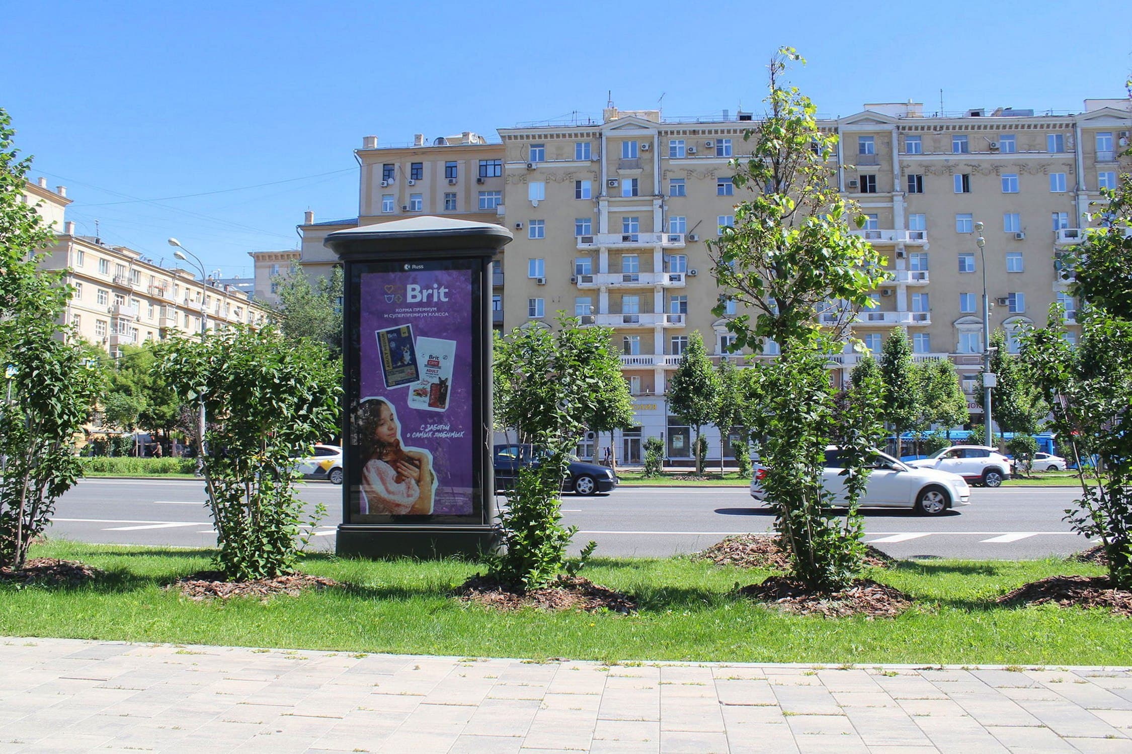 Реклама 1.4x3 по адресу Ленинградский пр-т   5с1, р/п