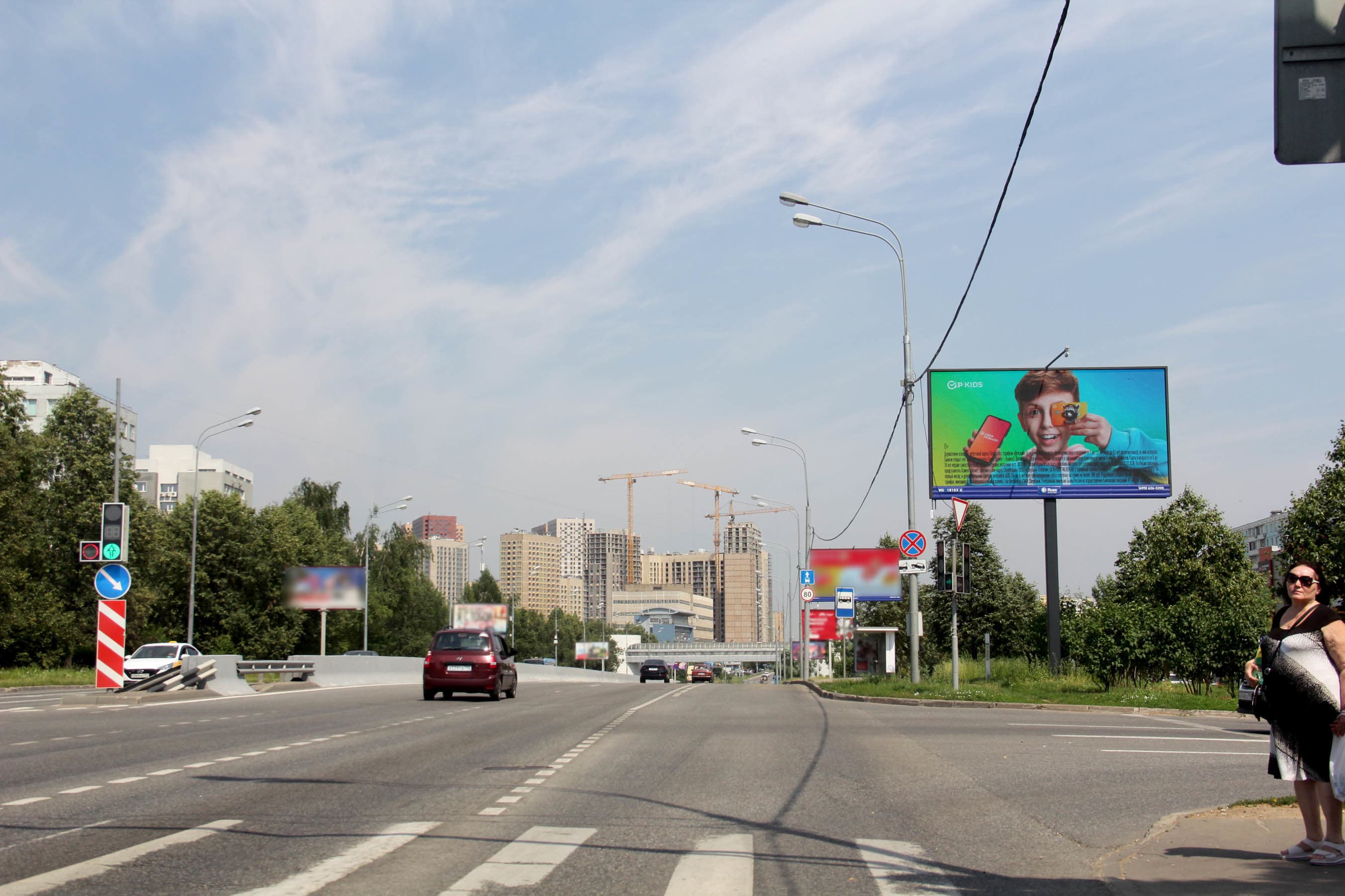 Москва. Алтуфьевское ш.  24к1 (Digital), (светофор), сторона А1