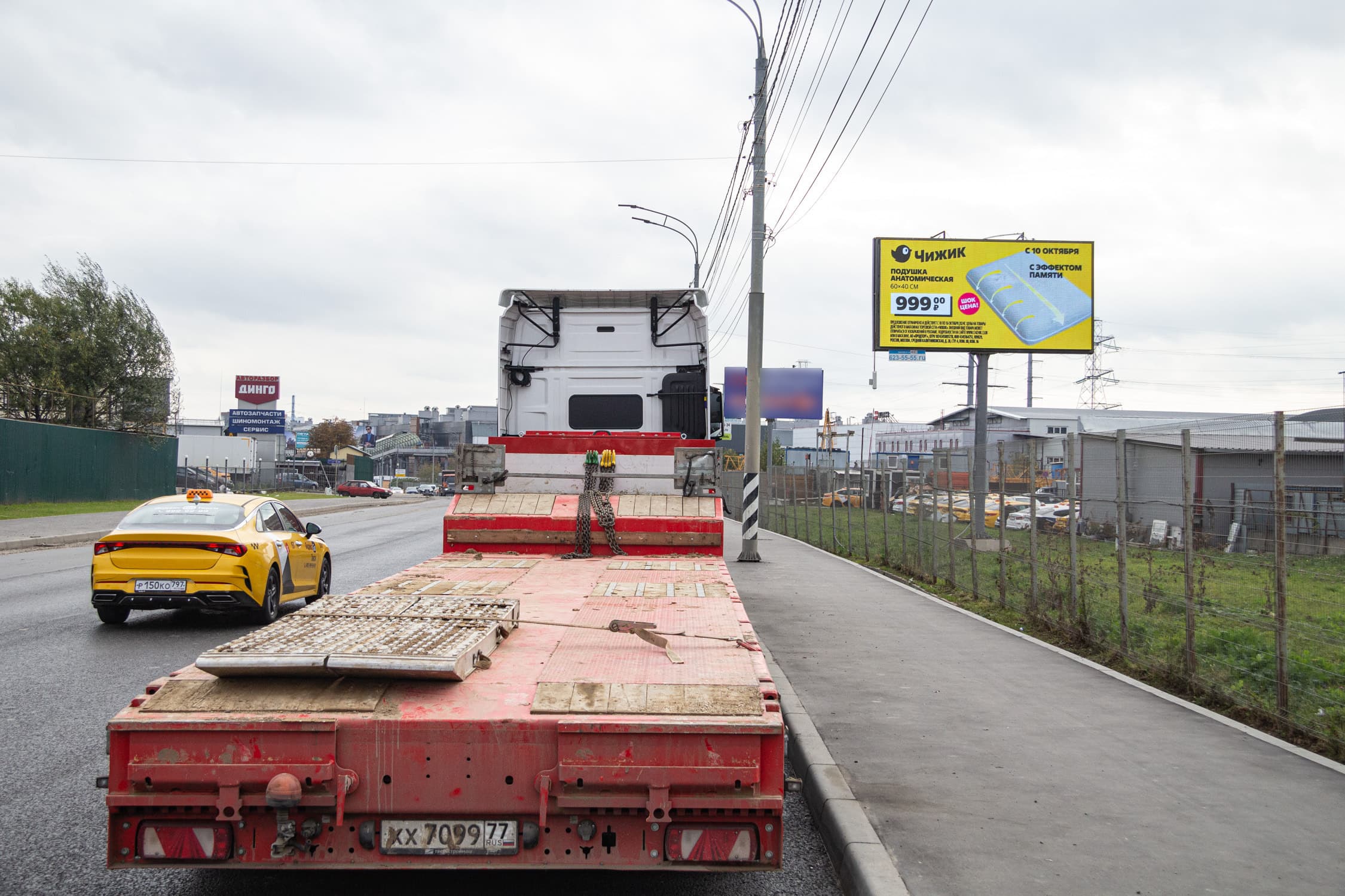 Москва. Калужское съезд на ул. Адмирала Корнилова (Фудсити)_001+400_L_А1, сторона А1