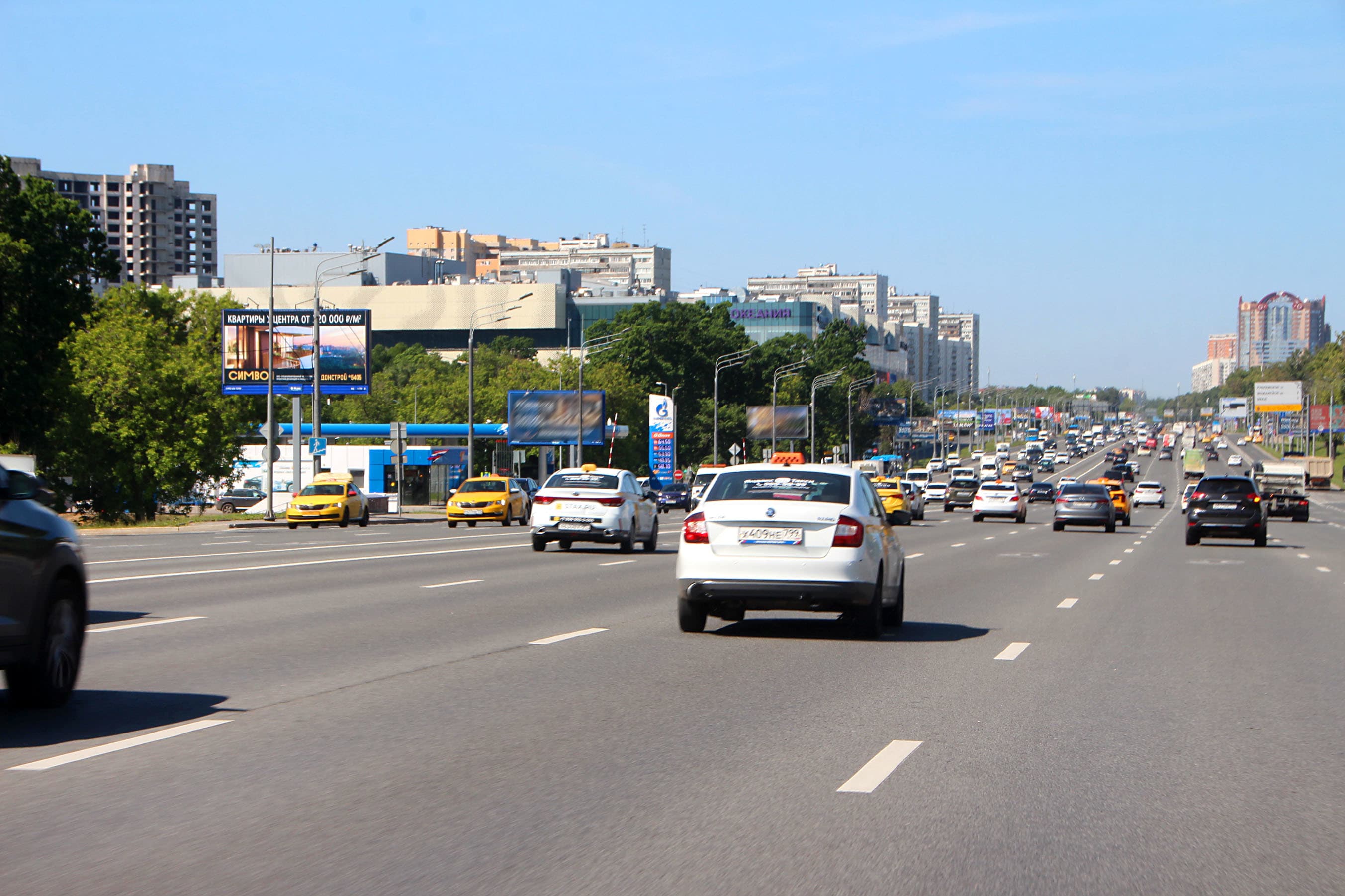 Москва. Кутузовский пр-т  50, н-в (ТГ "Времена года"), сторона Б