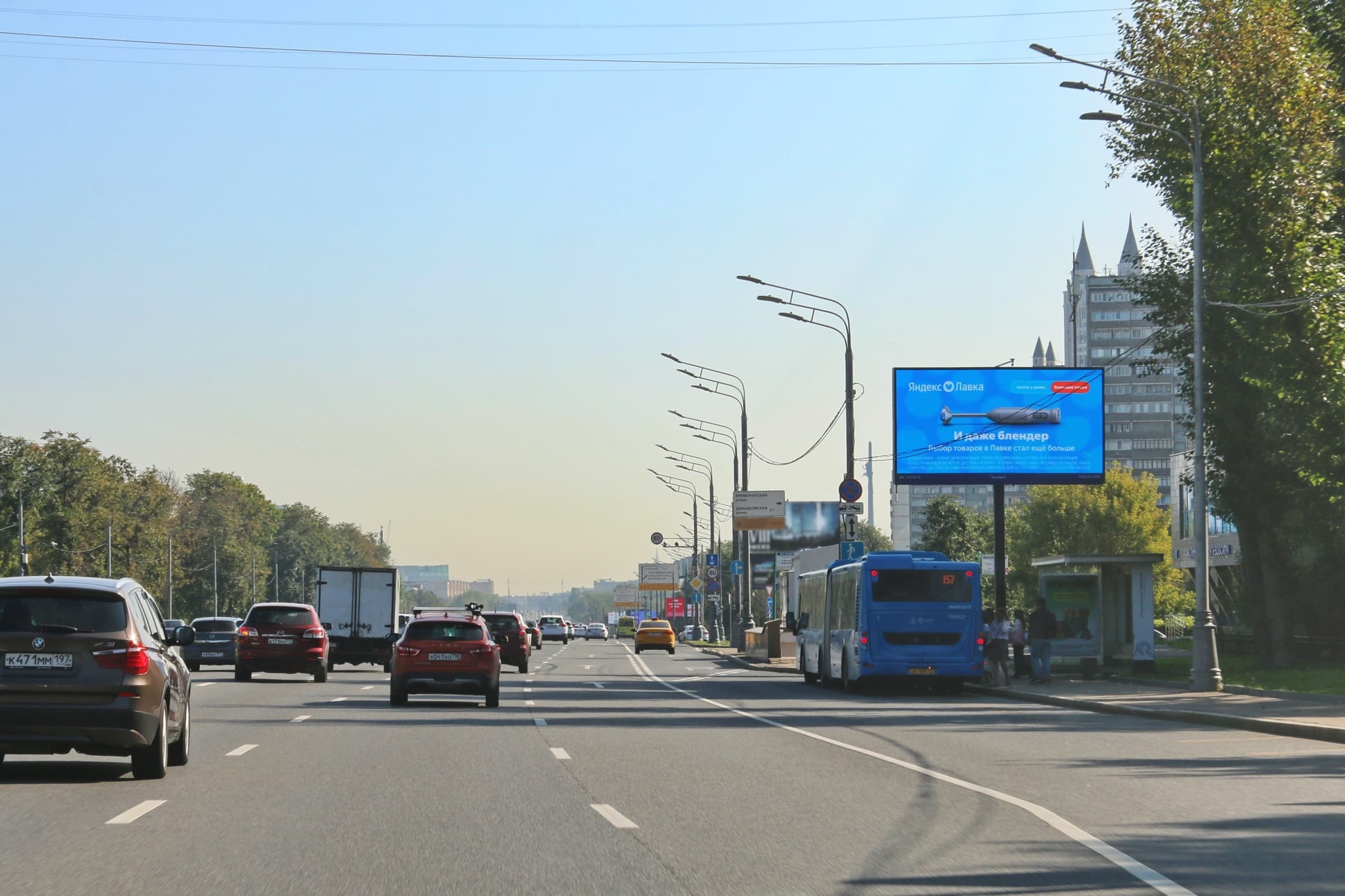 Москва. Кутузовский проспект  59, сторона А1
