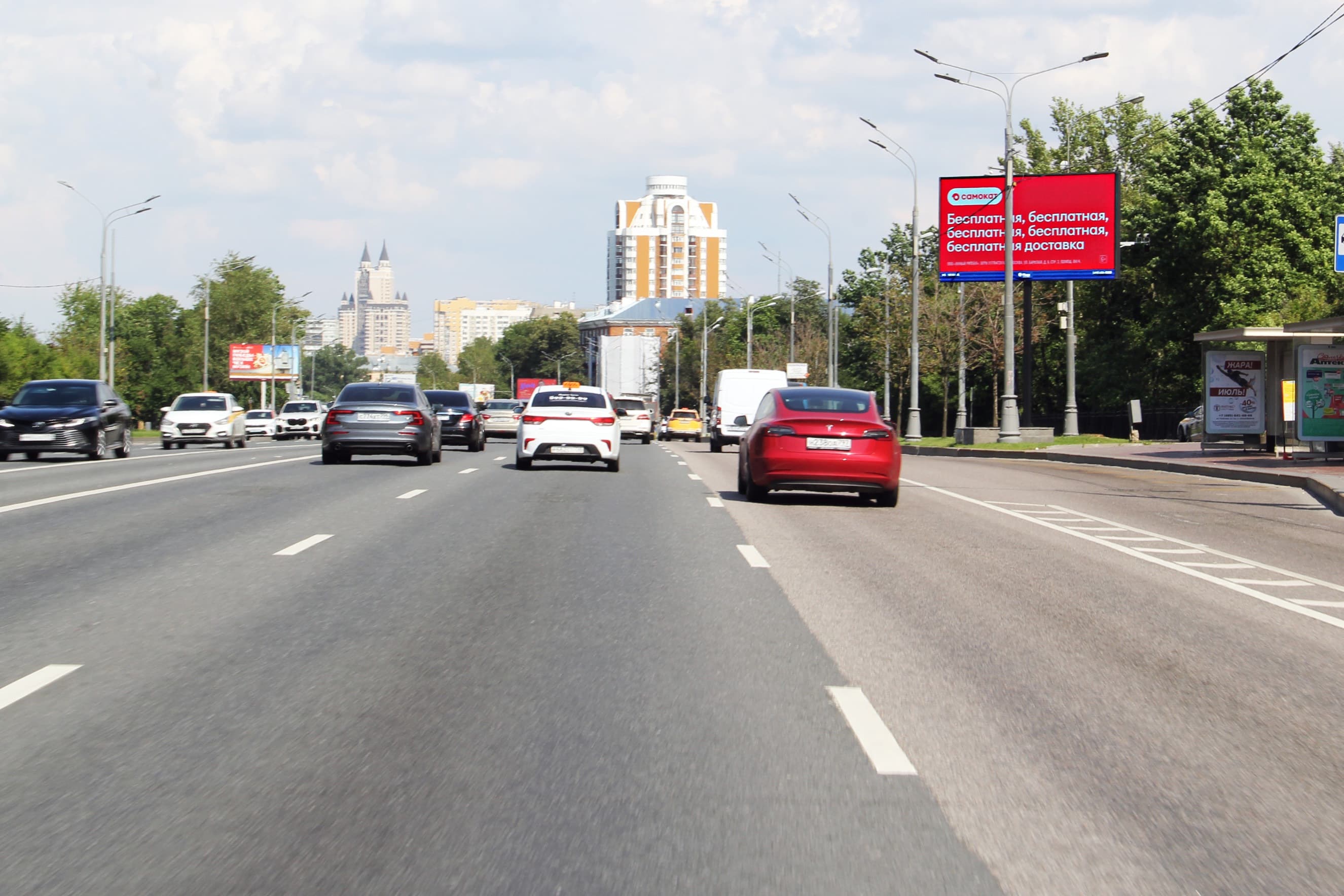 Москва. Можайское шоссе   9, сторона А1