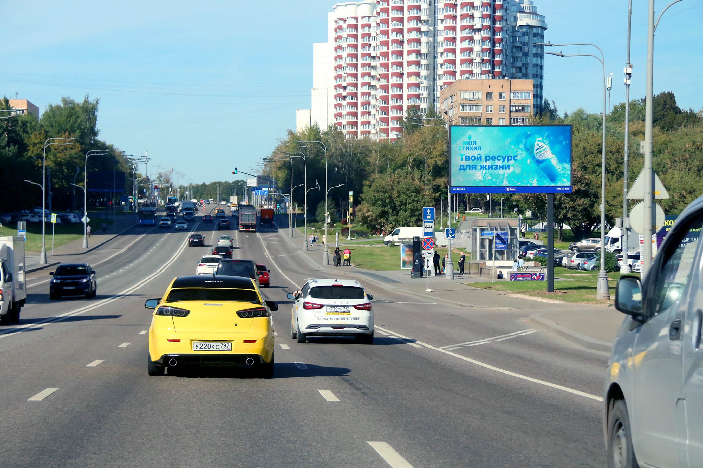 Москва. Пролетарский проспект  17к1, сторона А1