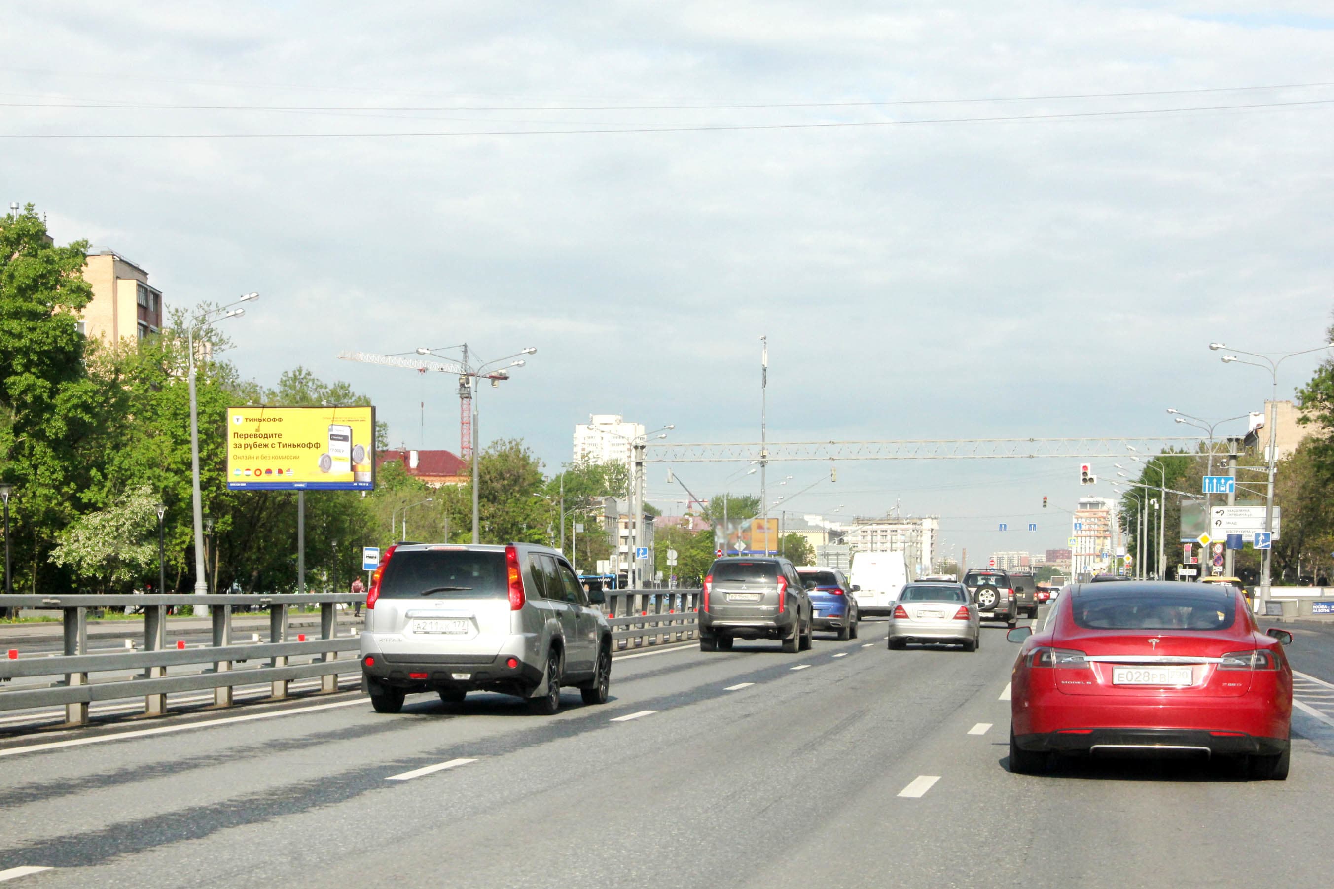Москва. Рязанский пр-т  60, Х с ул. Ак. Скрябина (светофор), сторона Б
