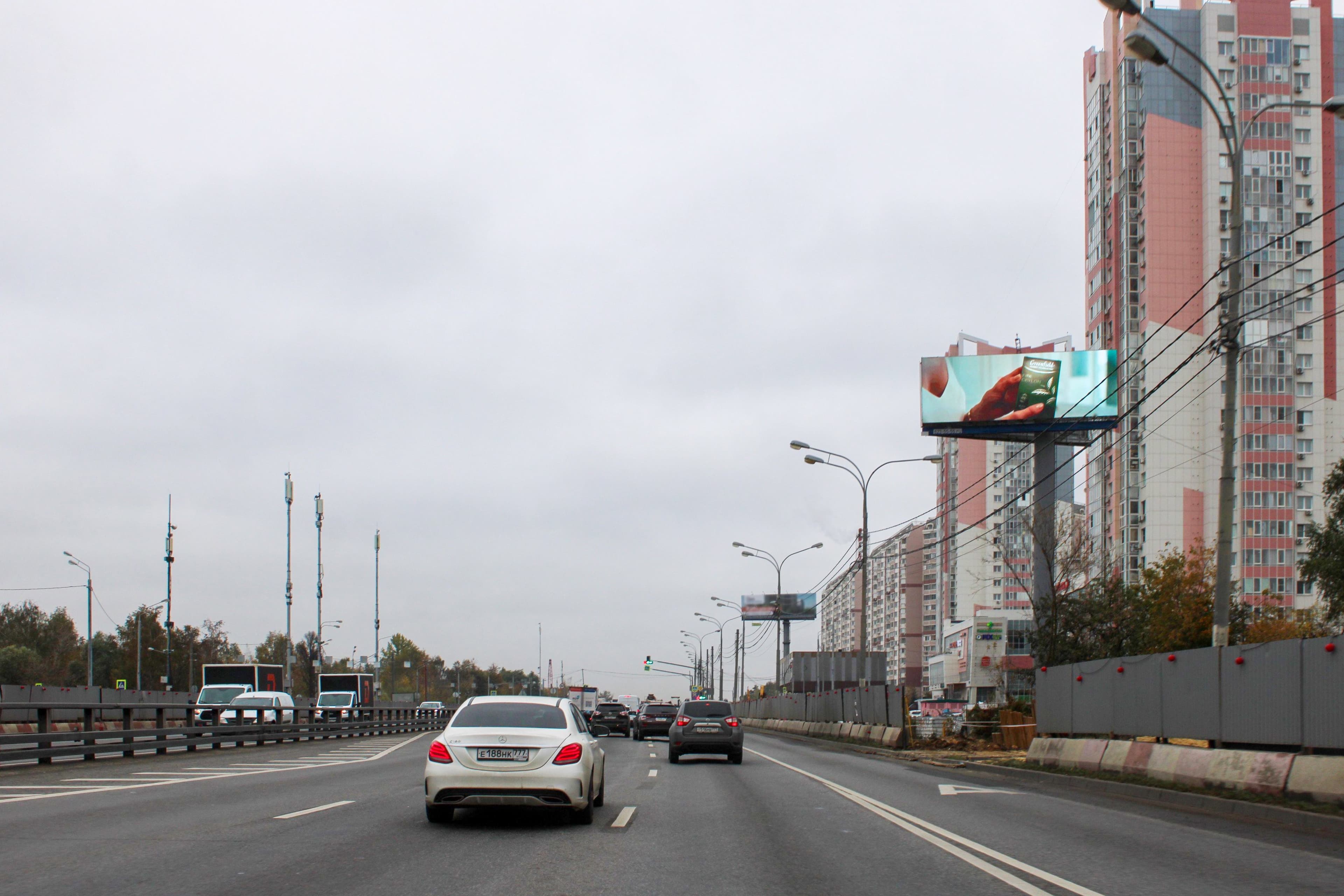 Москва. Варшавское_003+900_L_А1, сторона А1