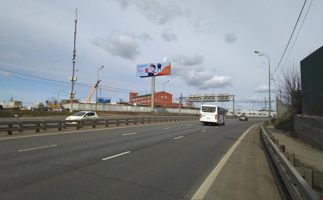 Реклама big по адресу Осташковское ш., 0км+770м, левая сторона
