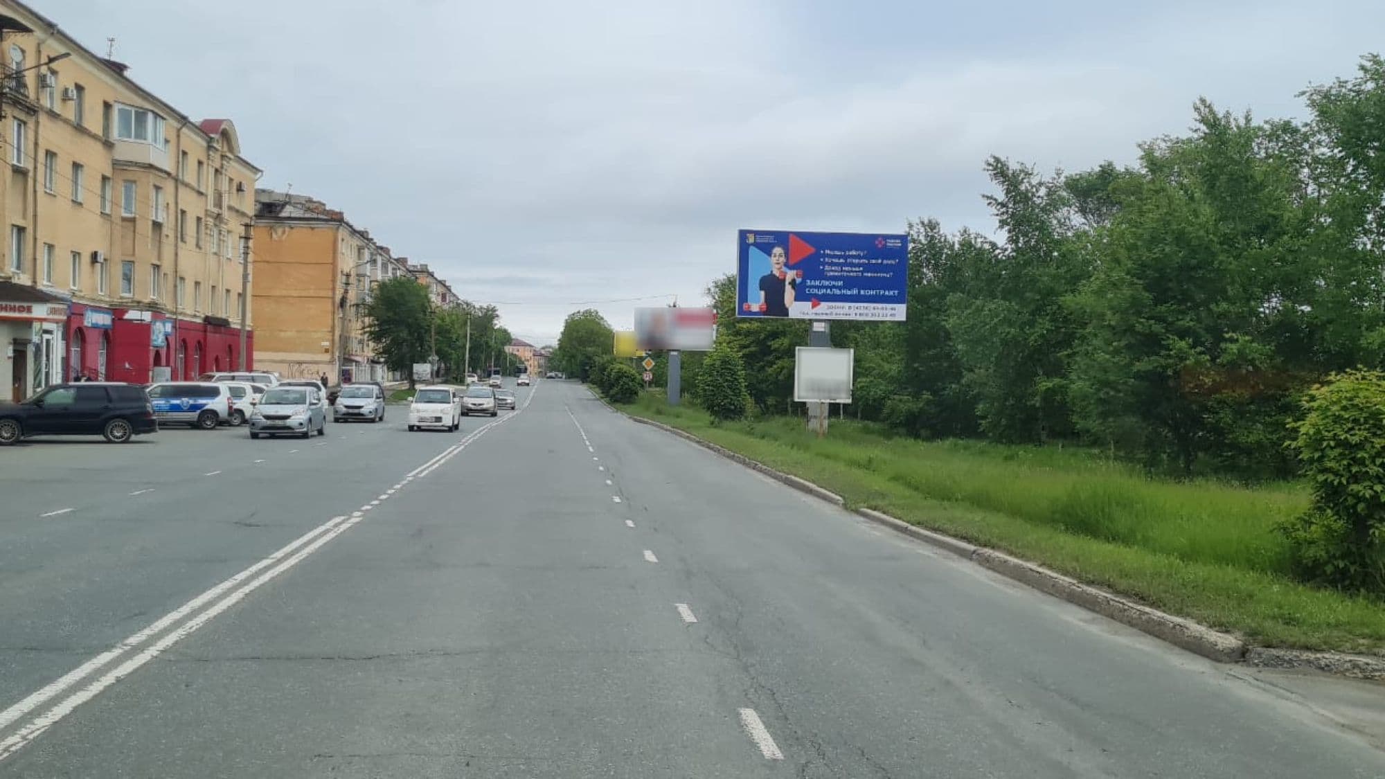Реклама 3x6 по адресу Наход.пр-т, 100, ост. Гагарина, А (№ 23)