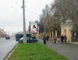 Реклама 1.2x1.8 по адресу Мира просп., 29, возле «УПИ»