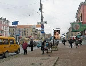 Реклама 1.2x1.8 по адресу Мира просп., «Сбербанк»