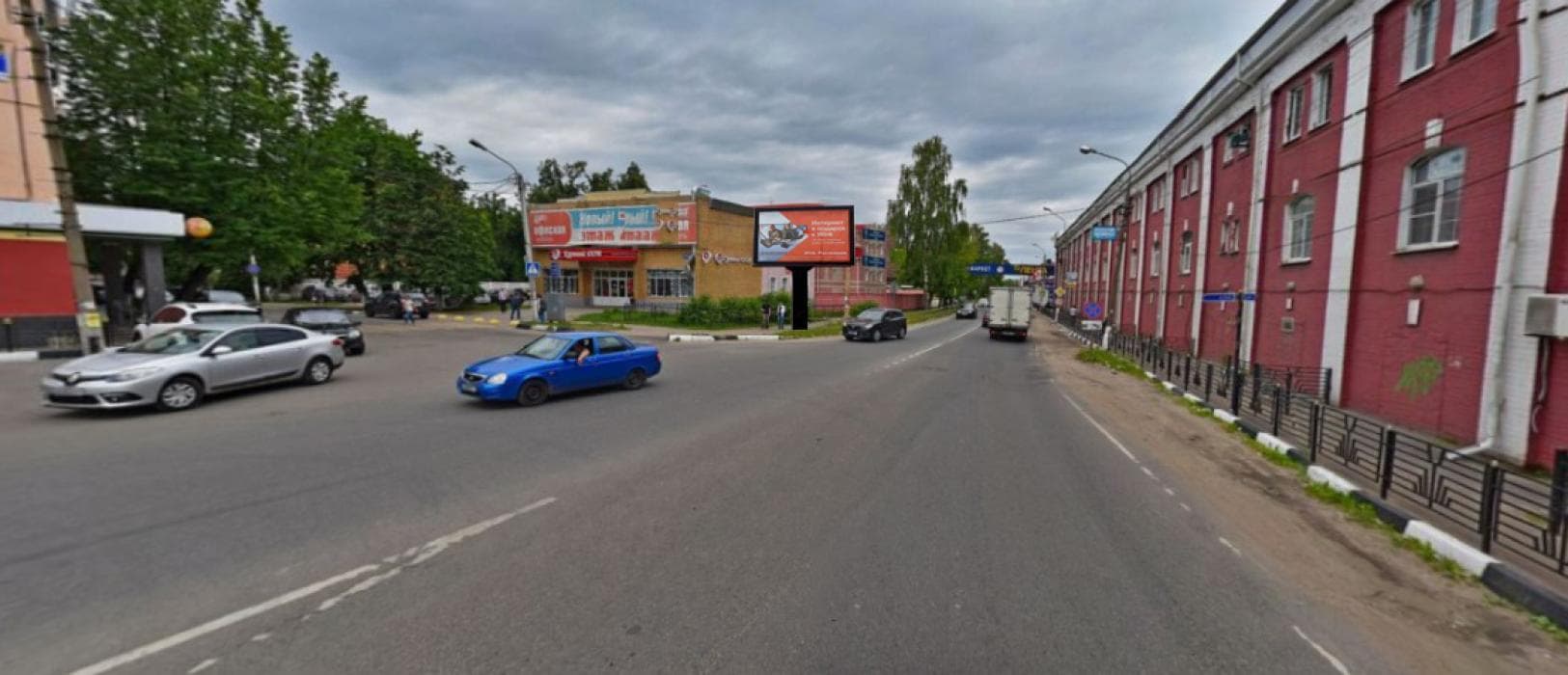Реклама 2.7x3.7 по адресу Аптечный переулок, у д. 2