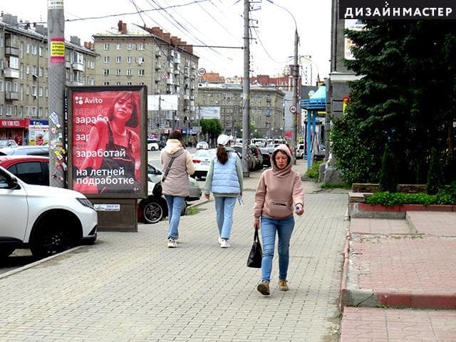 Новосибирск. Дуси Ковальчук ул., 179/3 (№3), сторона А