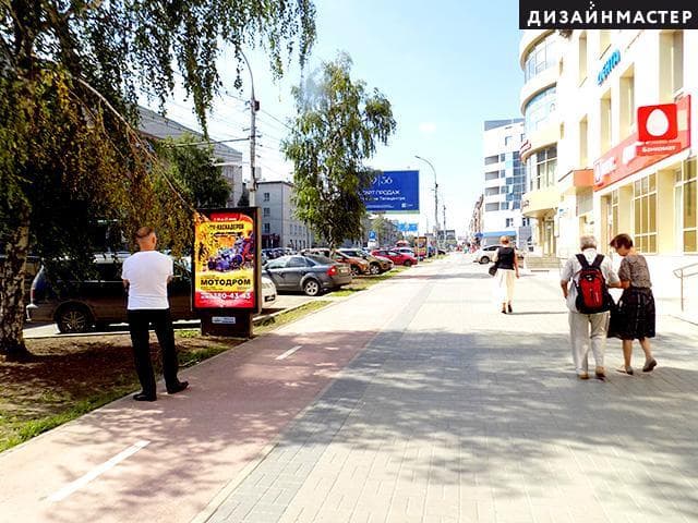 Новосибирск. К. Маркса пр., 51, сторона А