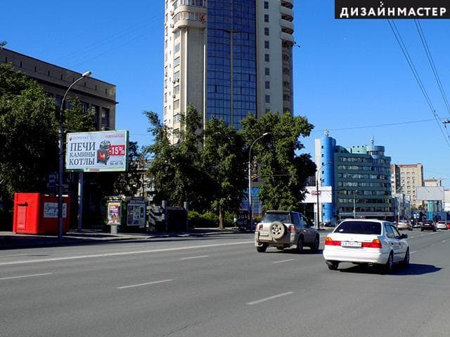 Новосибирск. Челюскинцев ул., 52, "Арт-центр "Sony", сторона Б