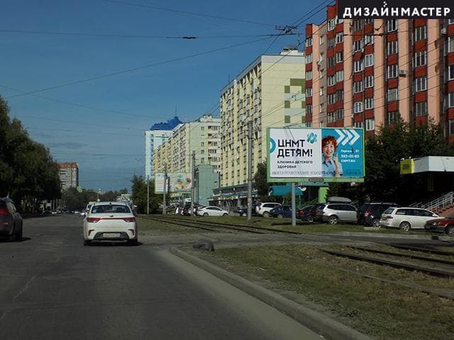 Новосибирск. Котовского ул., Горский мкр-н, 51, м-н "Новосел", сторона А