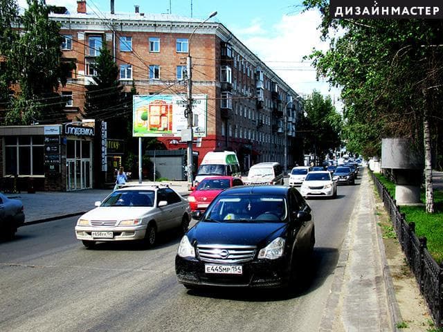 Новосибирск. Красный пр., 161, сторона Б