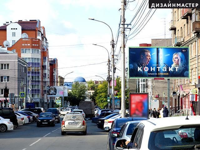 Новосибирск. Крылова ул., Красный пр., 66, ст.м. "Красный проспект", сторона А