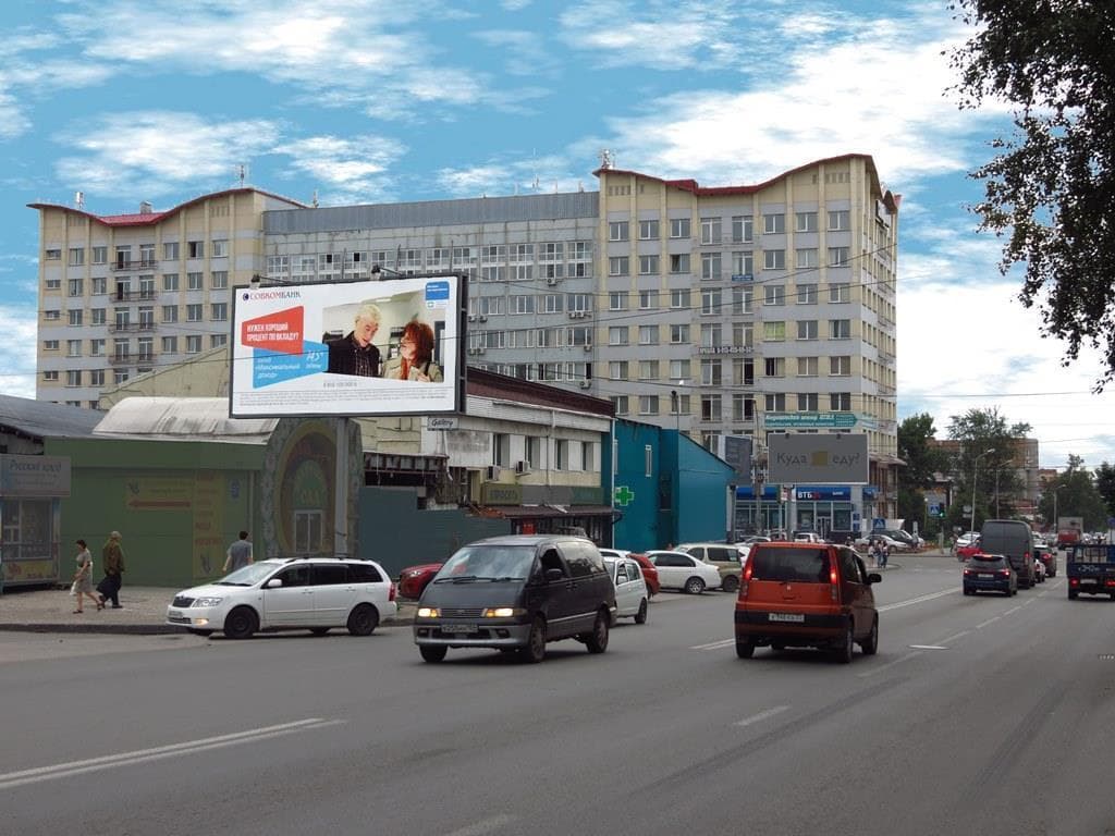 Новосибирск. Никитина ул. / Кирова ул., д.159, сторона Б