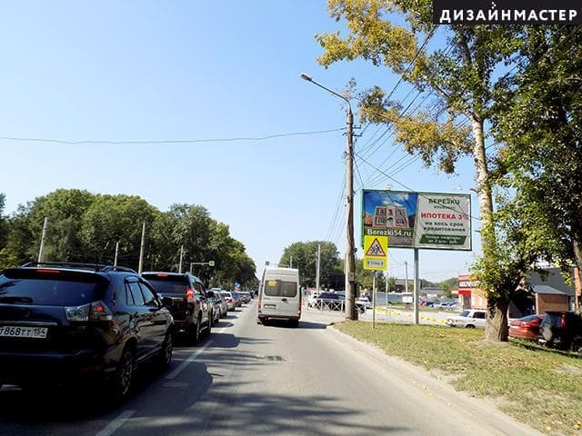 Новосибирск. Петухова ул., 69, ост. Бульвар, сторона А