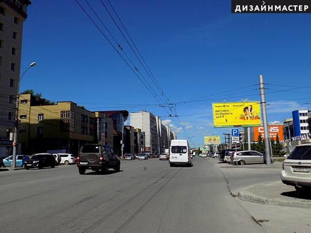 Новосибирск. Покрышкина ул., 1, "Новая" ост., ТРЦ "Александровский", сторона А