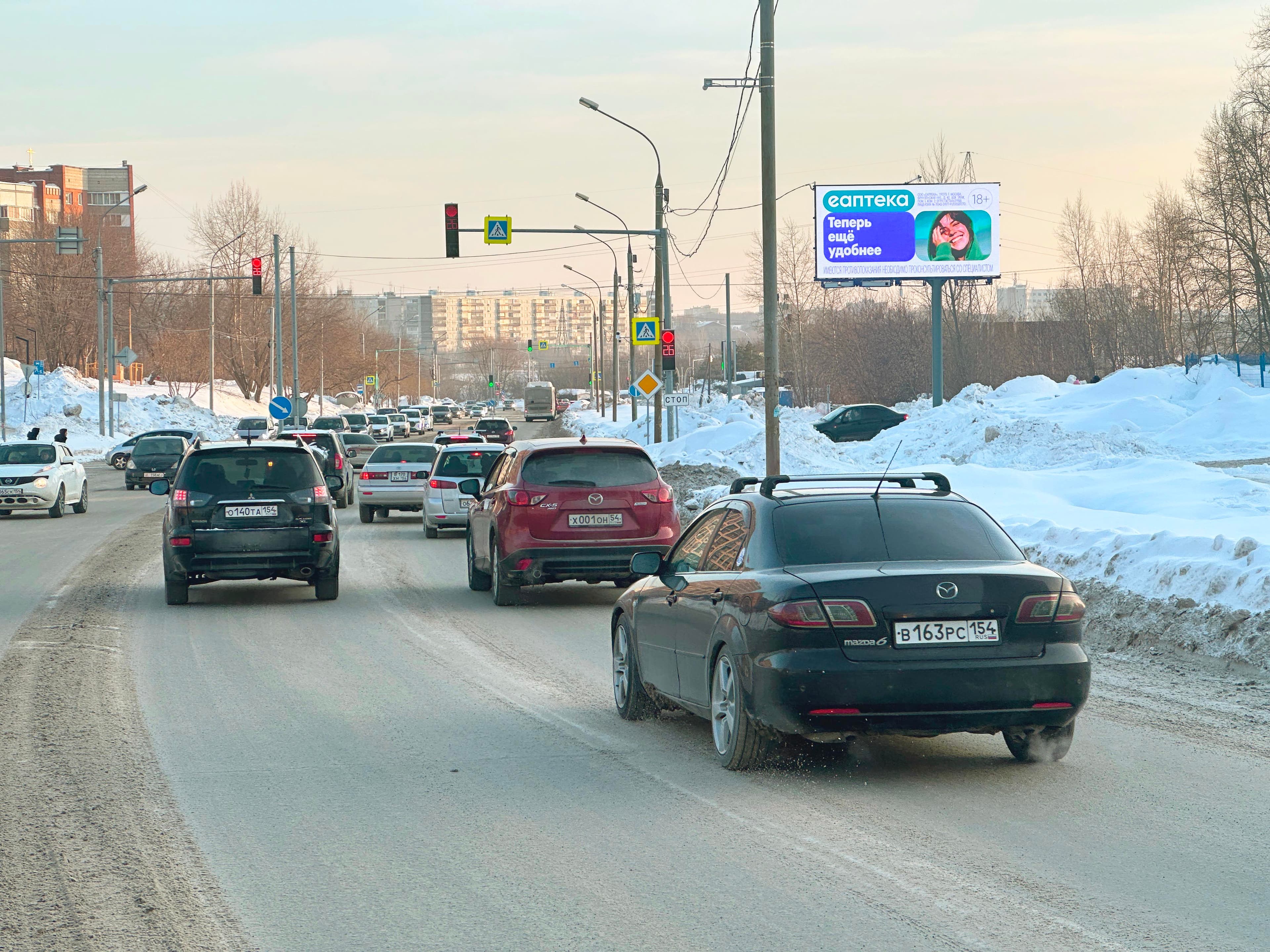 Новосибирск. Тюленина ул.   8, сторона А1