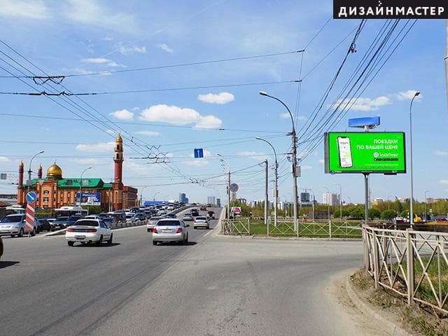 Новосибирск. Ватутина ул., Мира ул., подъезд к ТЦ "IKEA", сторона А1