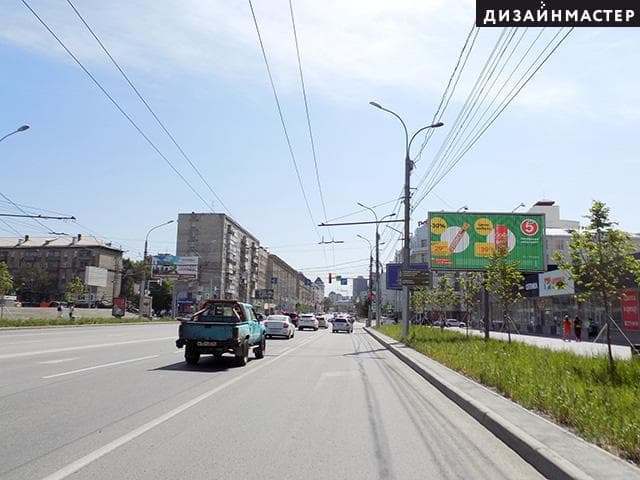 Новосибирск. Вокзальная маг-ль, 10/1, ТЦ "Бонанза", сторона А