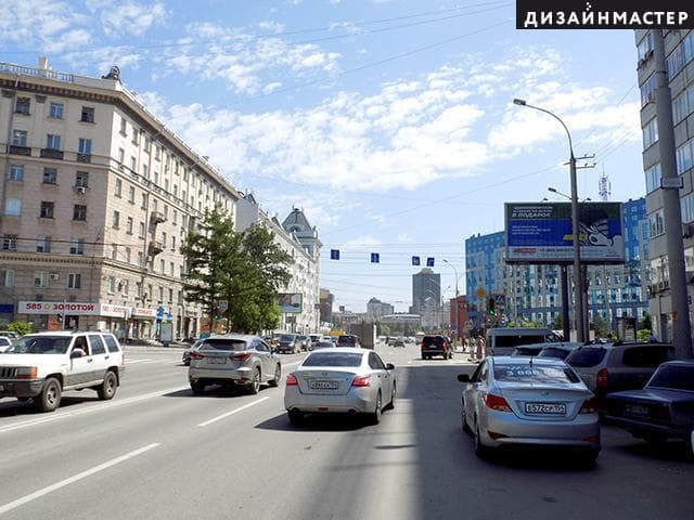 Новосибирск. Вокзальная маг-ль, 16, Советская ул., 37, м-н "Монро", сторона А