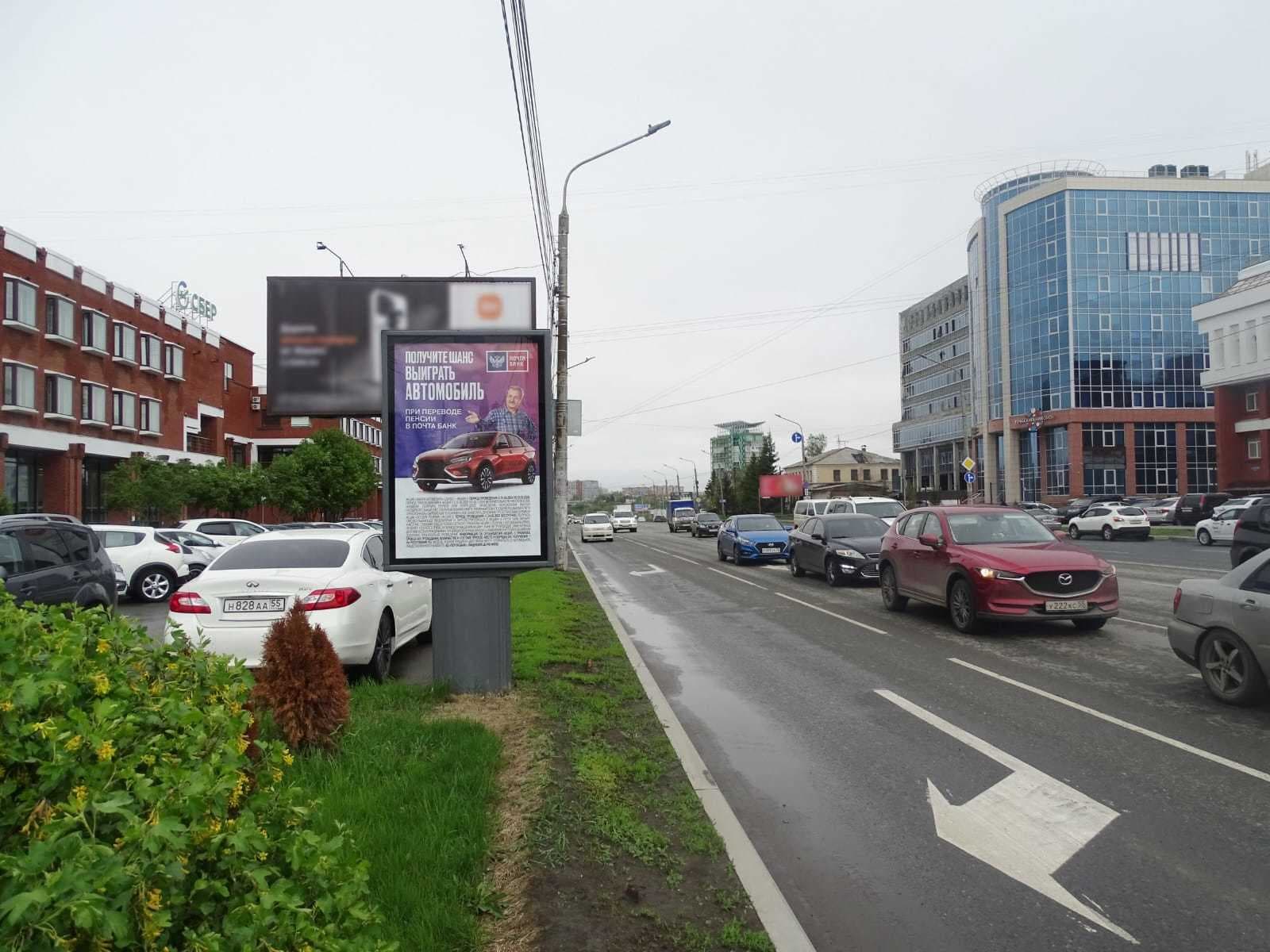 Реклама 1.2x1.8 по адресу Жукова ул., 4/1 (Сбербанк)