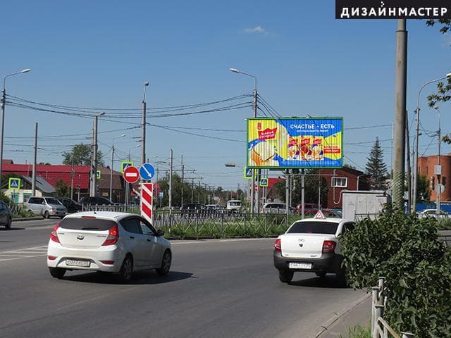 Омск. 24-я Северная ул., Орджоникидзе ул., сторона А1
