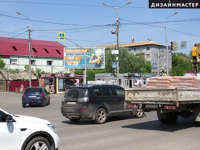 Омск. Амурская 21-я ул., Северная 33-я ул., 157б, сторона Б1