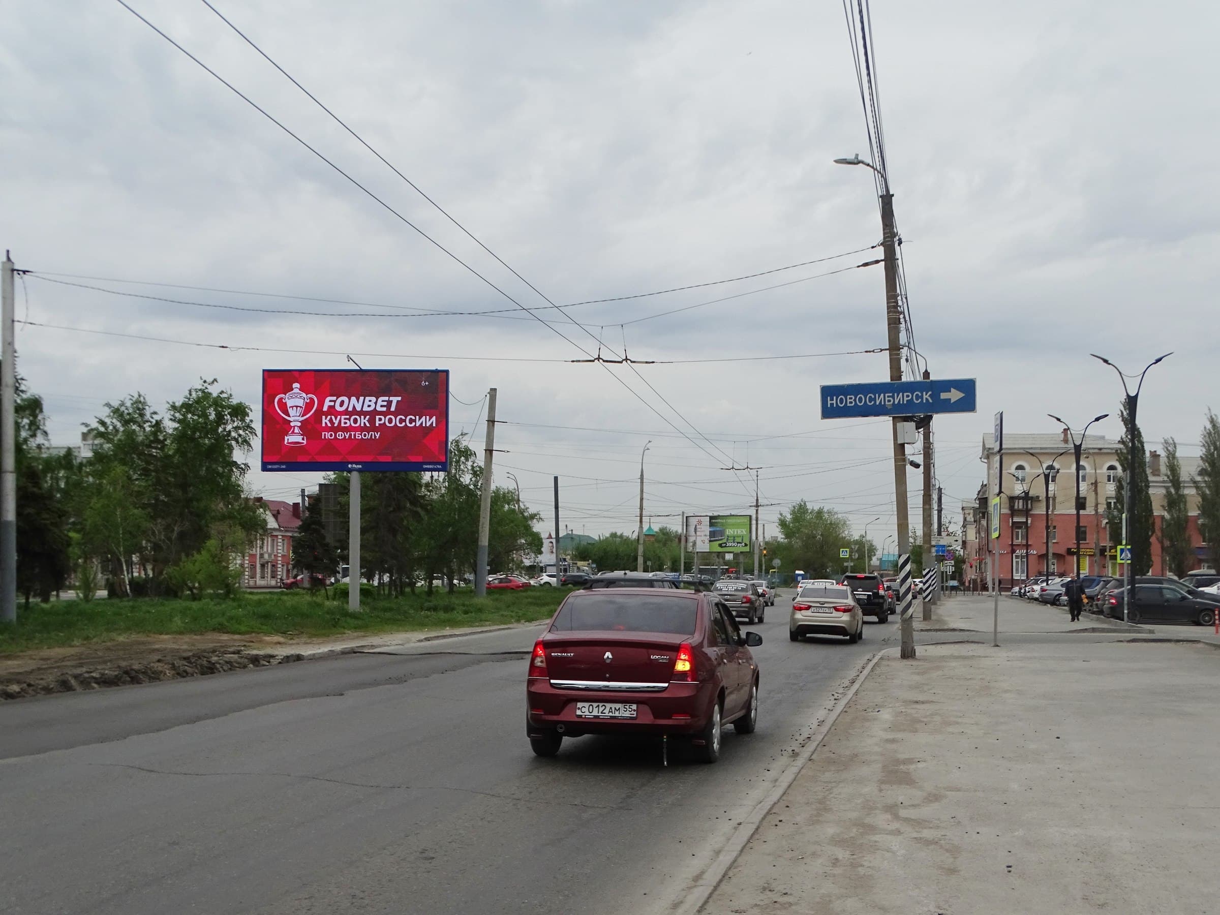 Реклама 3x6 по адресу Б. Хмельницкого ул. /  Масленникова ул. (Digital)